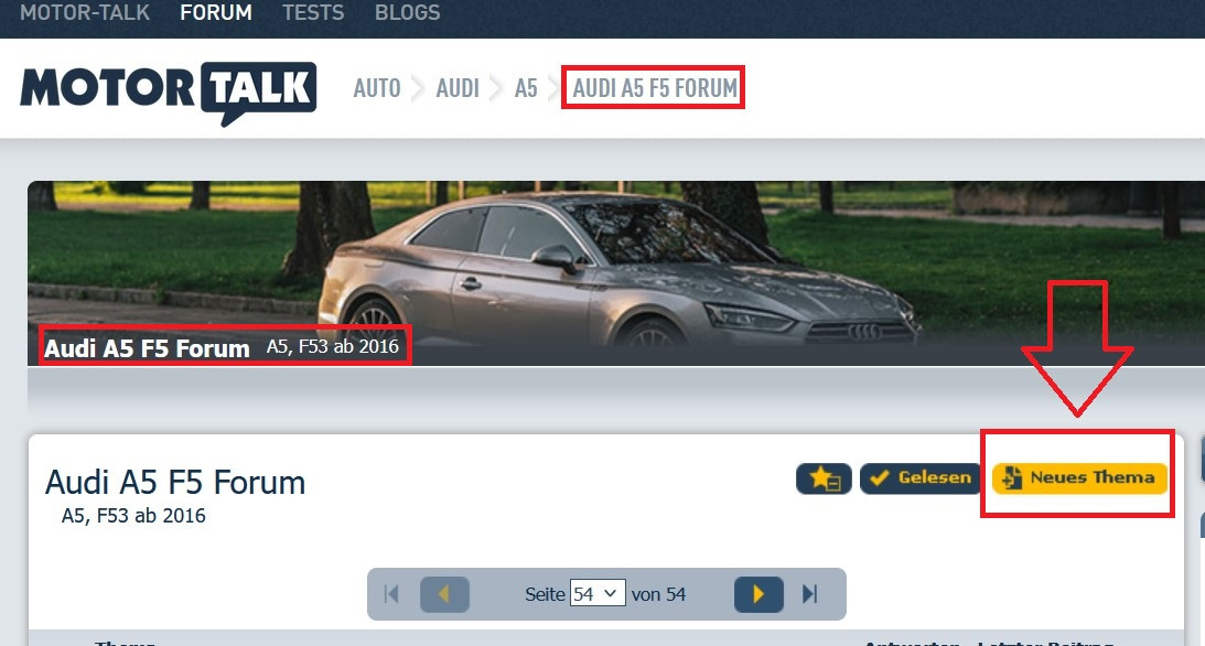 Audi S5 F5 Front Kamera Aus