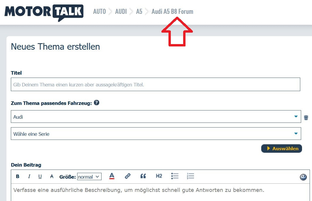 Audi S5 F5 Front Kamera Aus