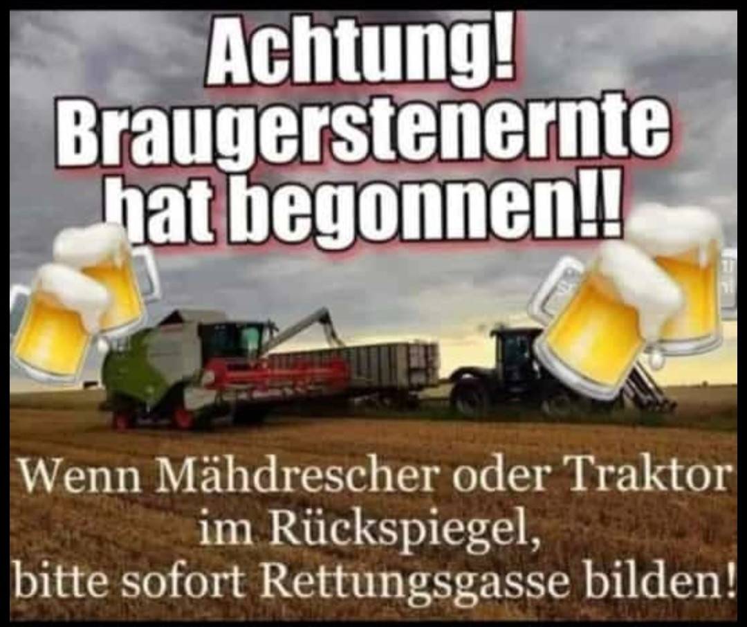 Vielleicht so: Ein Witzefred - um die Biker auf zu lockern