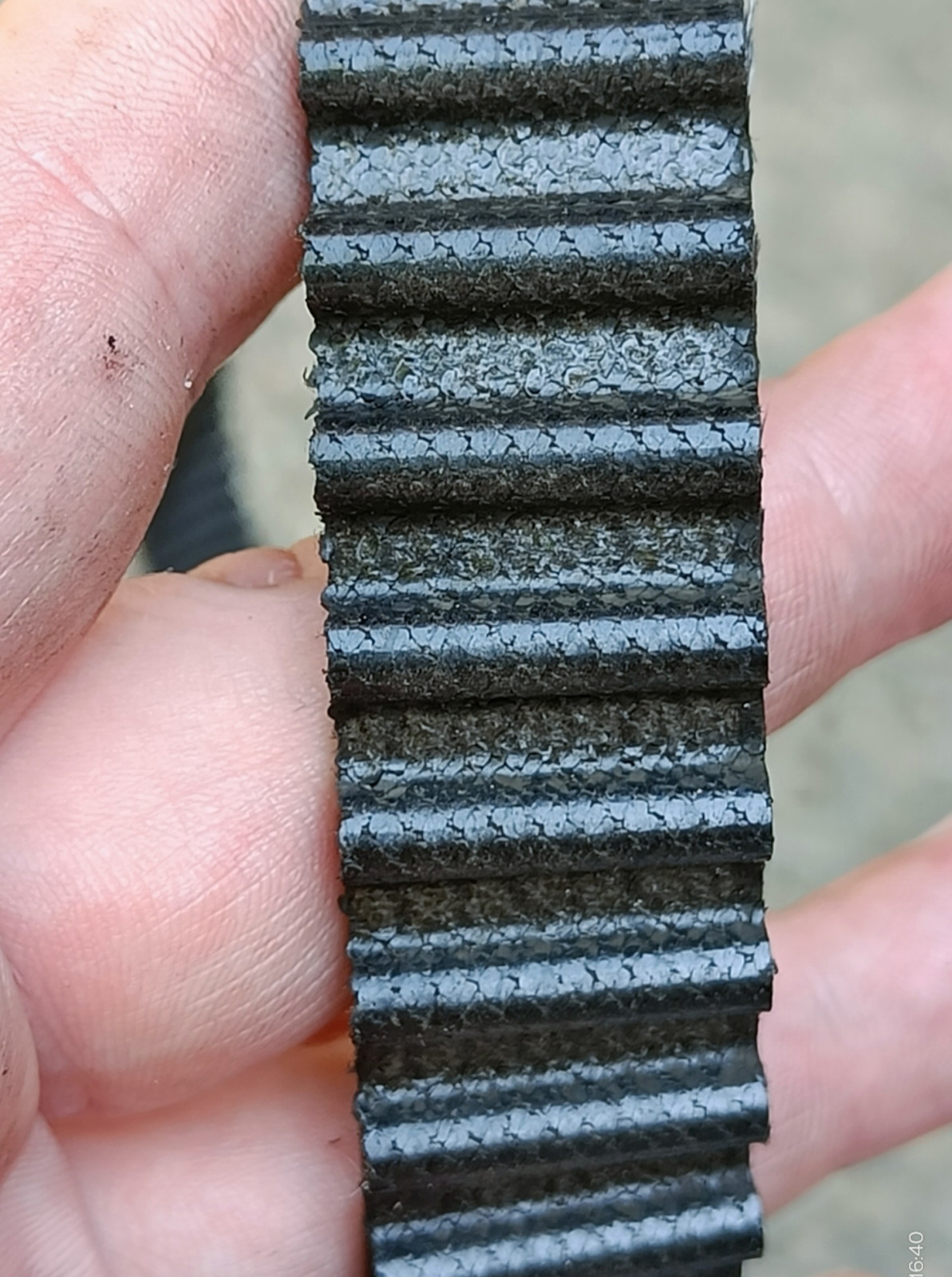 Zustand Zahnriemen nach 170 tkm/10 Jahre