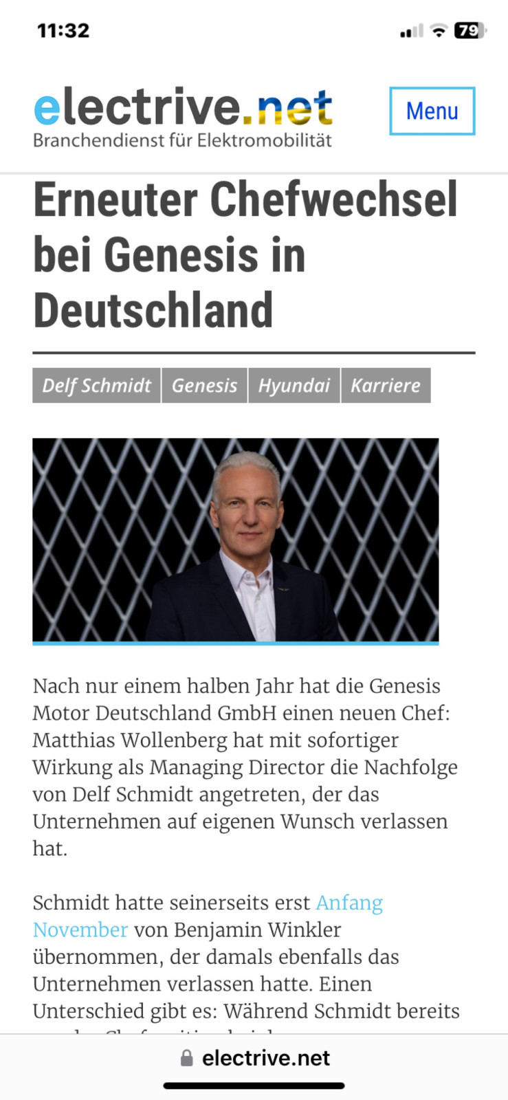 Werkstatt-Erfahrung Genesis GV70