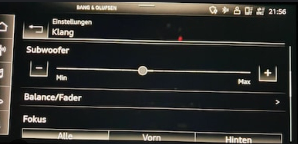 B&O Premium Sound System