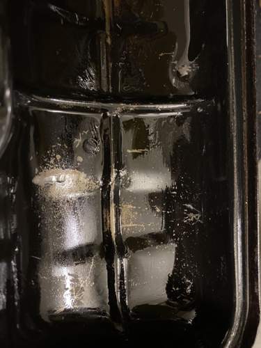 Kratzer sind zu sehen