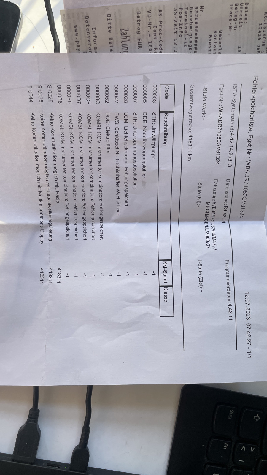 520d E39 springt nicht mehr an