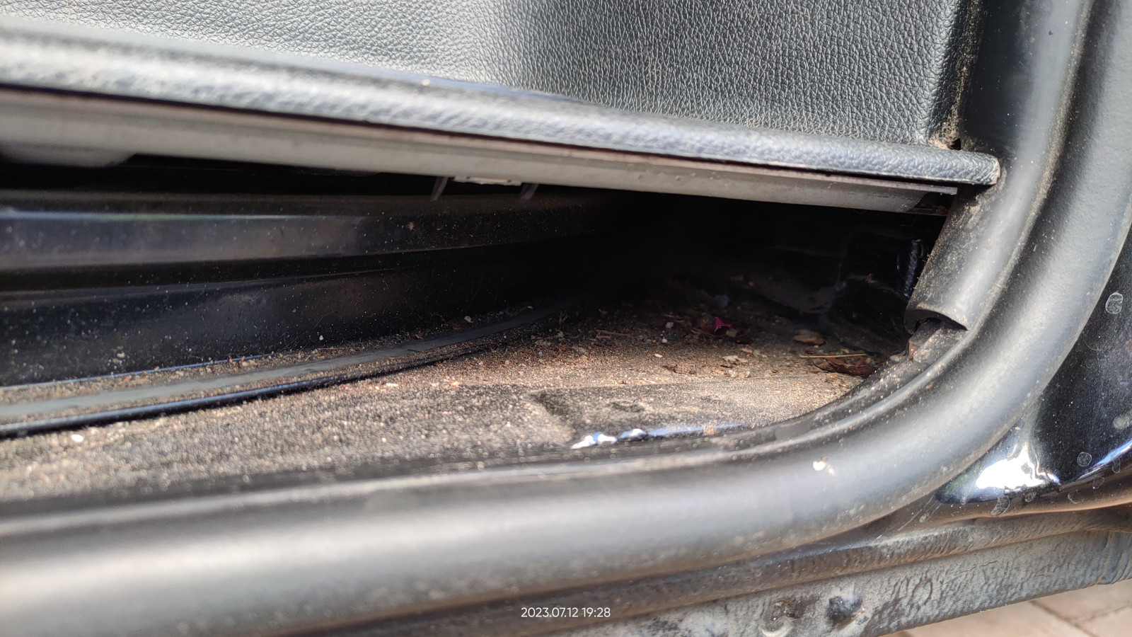 Schiebetür schmieren?