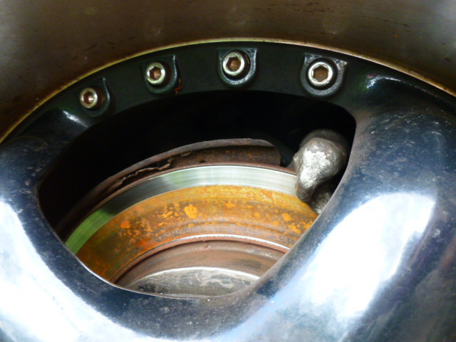 Bremse hinten ungleichmäßige Abnutzung