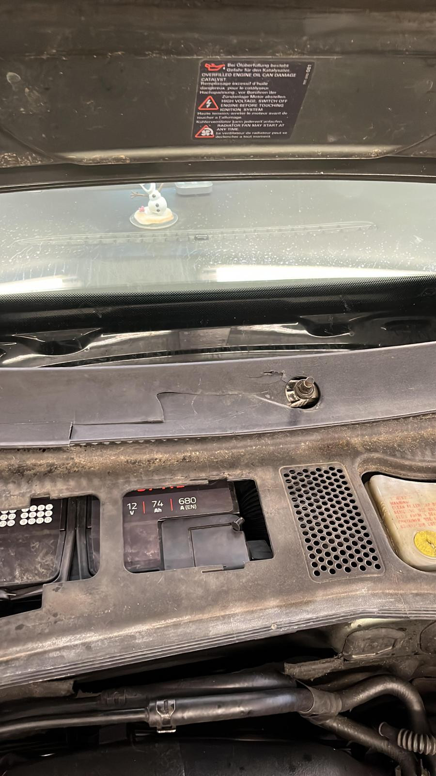 Windlaufblech 3B1819415E B41