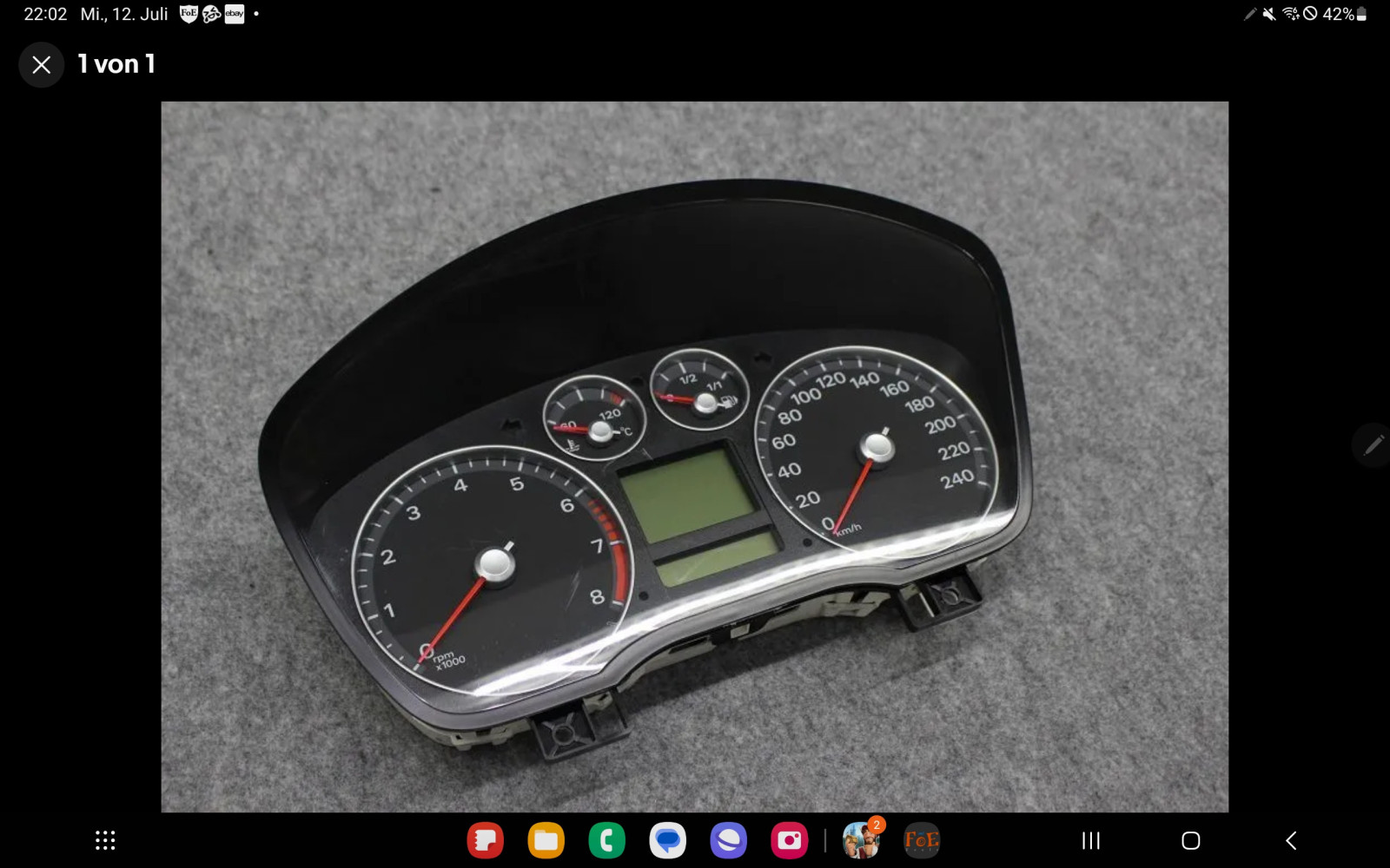 Falsches Kombiinstrument verbaut?
