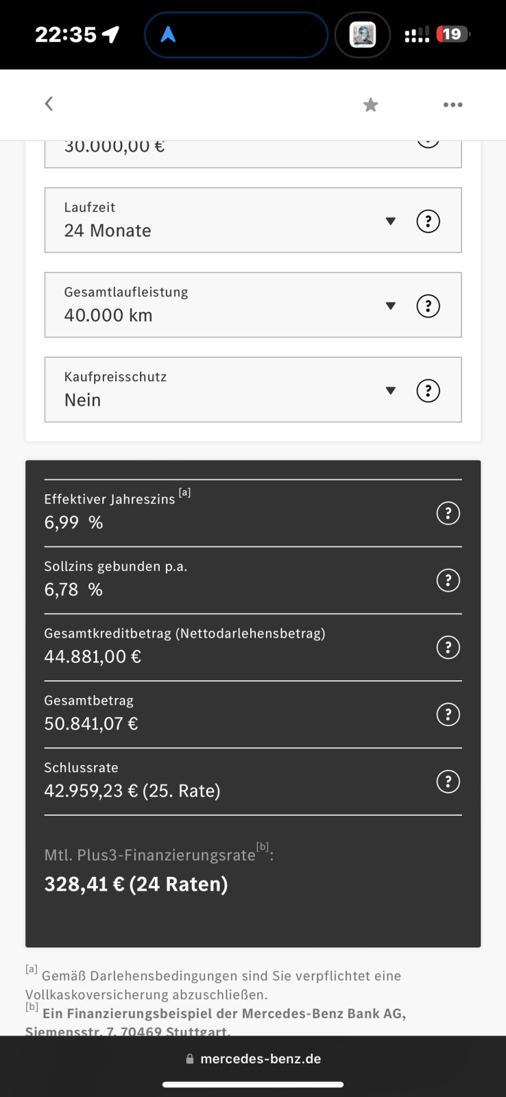 Erfahrung mit Plus3 Finanzierung