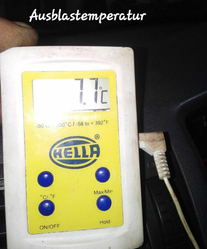 OMEGA B - Klimaanlage spülen