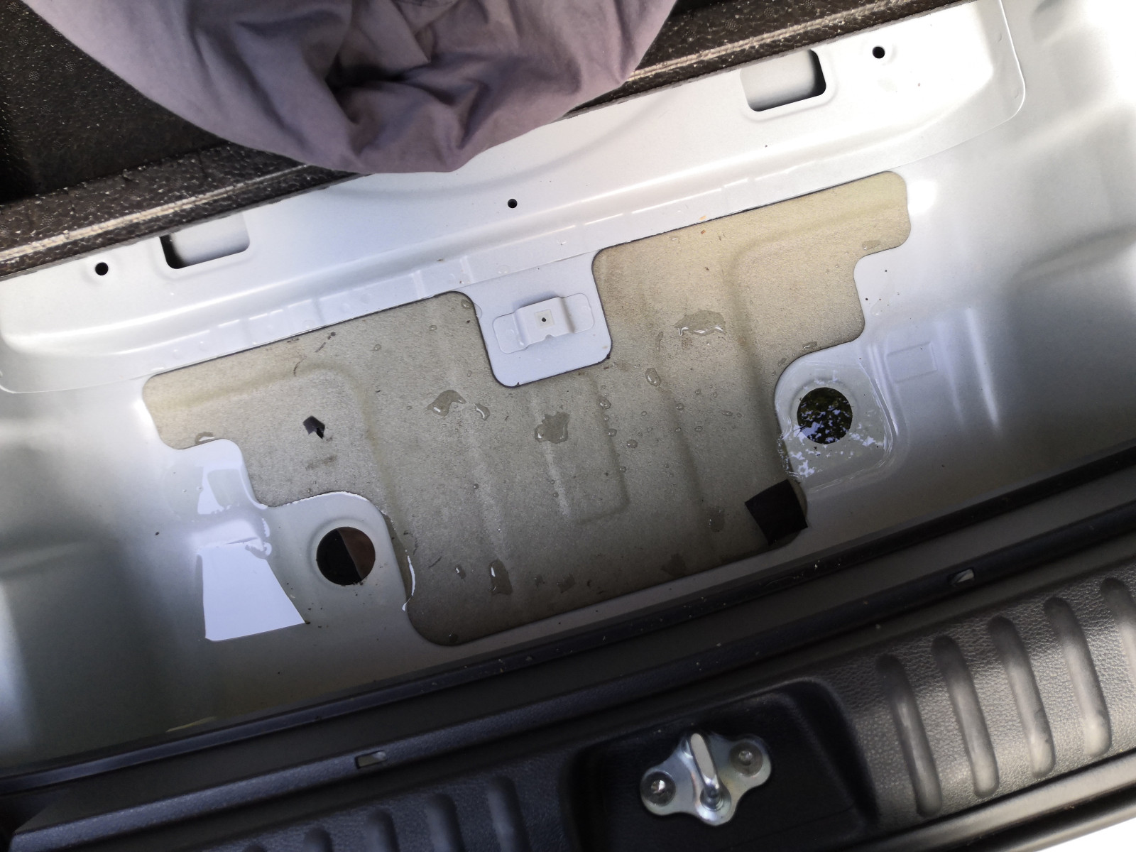 Wassereintritt Kofferraum