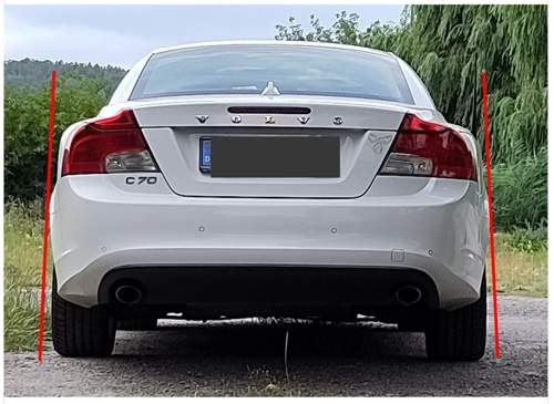 C70 Sturz Hinterachse