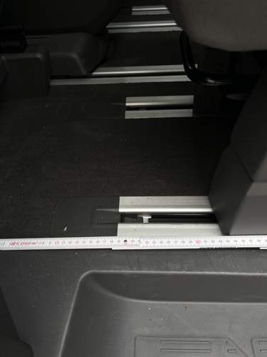 Zwischen Reihe eins und zwei