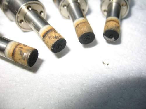 Verkokte Einspritzventile