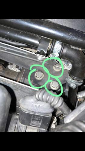 Turbolader Schrauben