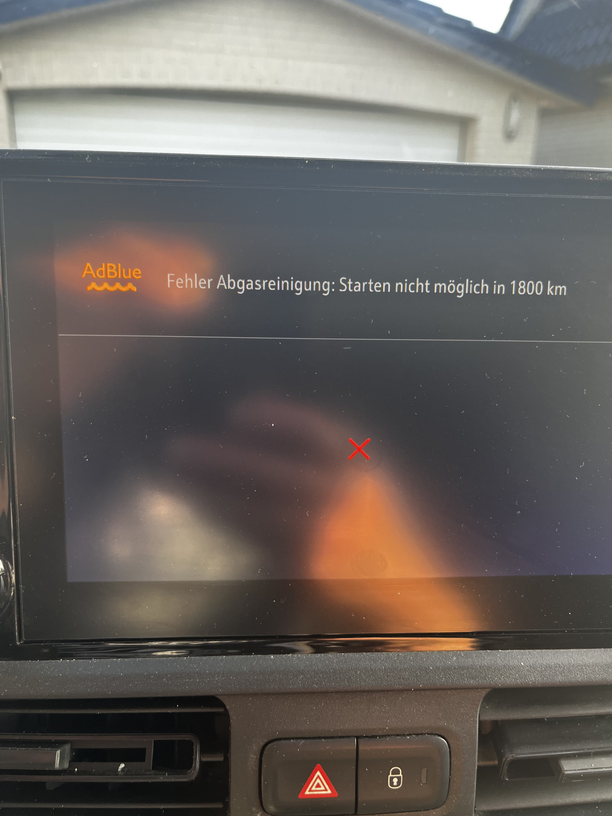 Opel Combo Fehlermeldung