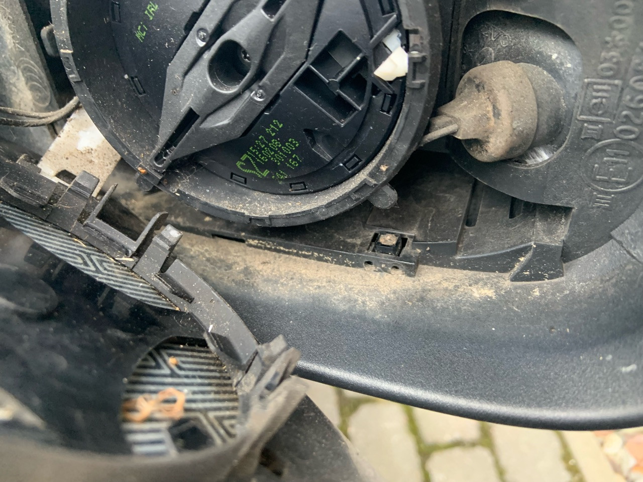 Außentemperaturanzeige und Ausfall Klima