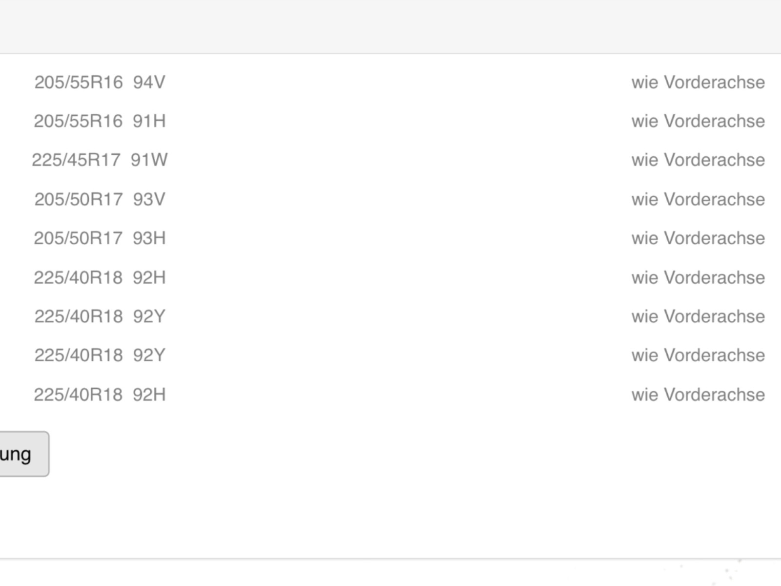 Golf 7 Variant - bitte kurze Reifenberatung - passt die Auswahl
