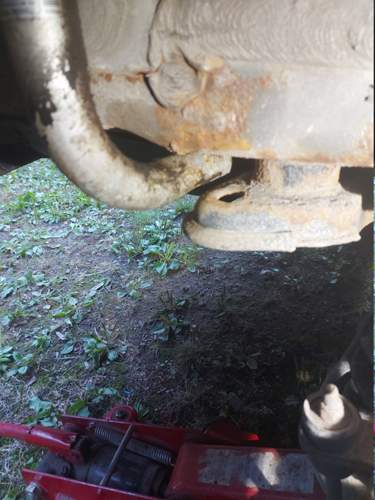 Dort leckt es im Knick