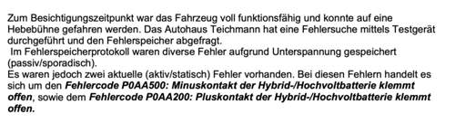 Untersuchungsbericht