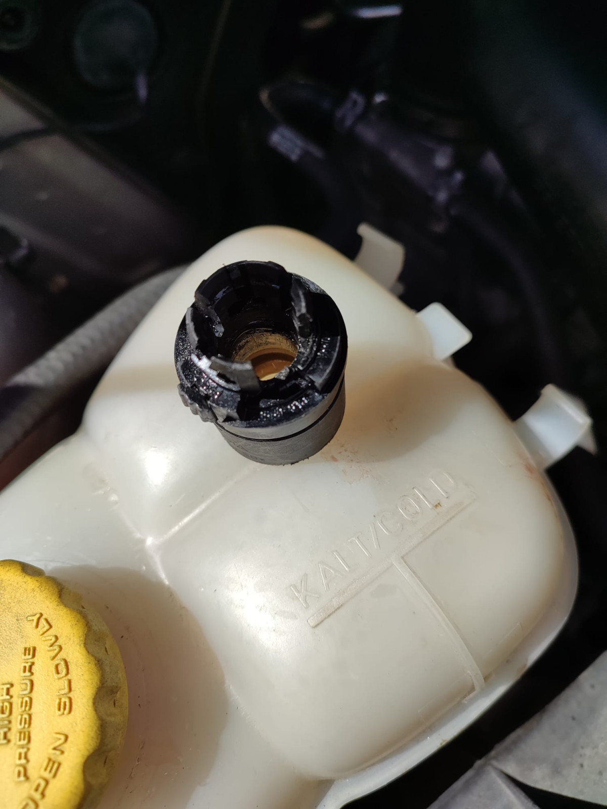 Omega B - Z22XE - Patentverbinder am Wärmetauscher