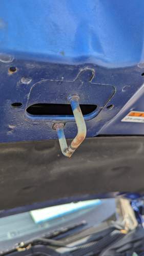 Schloss der Motorhaube