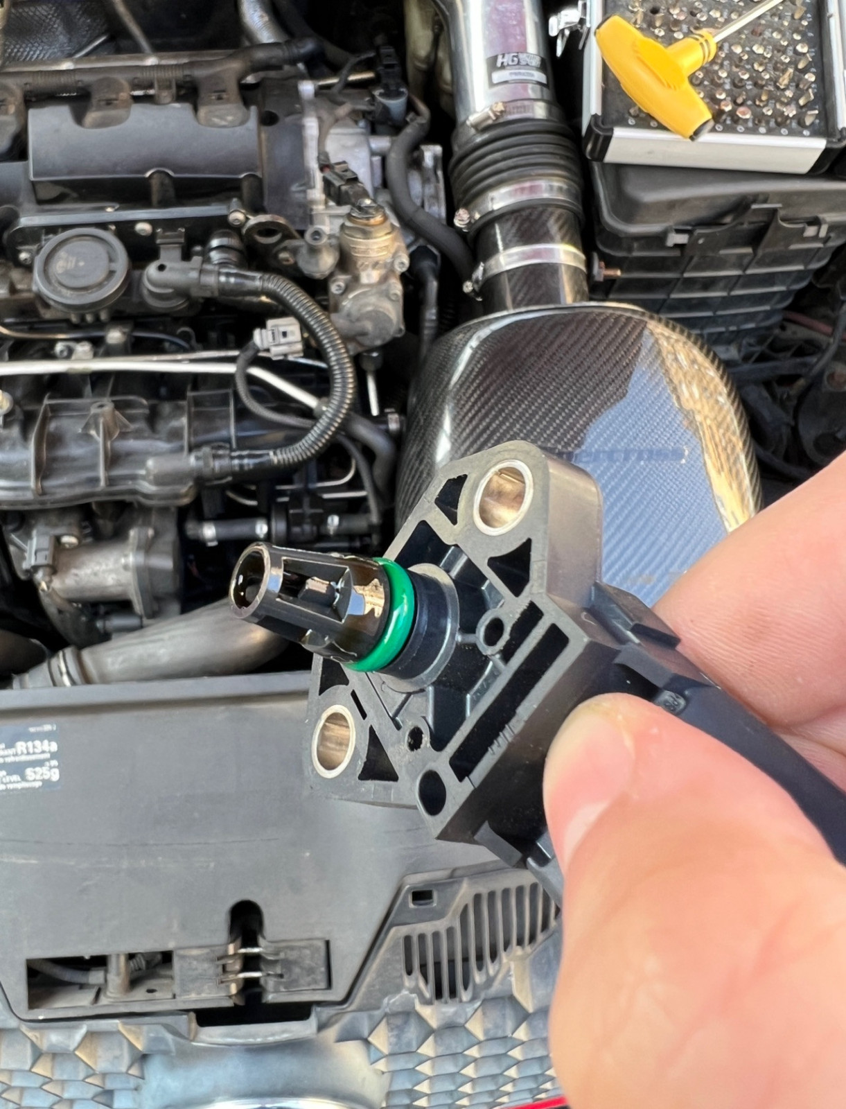 Golf 5 GTI (AXX) Öl im Ladedrucksensor