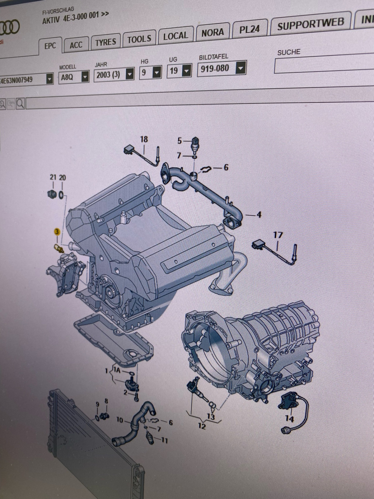 4.2 BFM MPI Öldruck Warnung