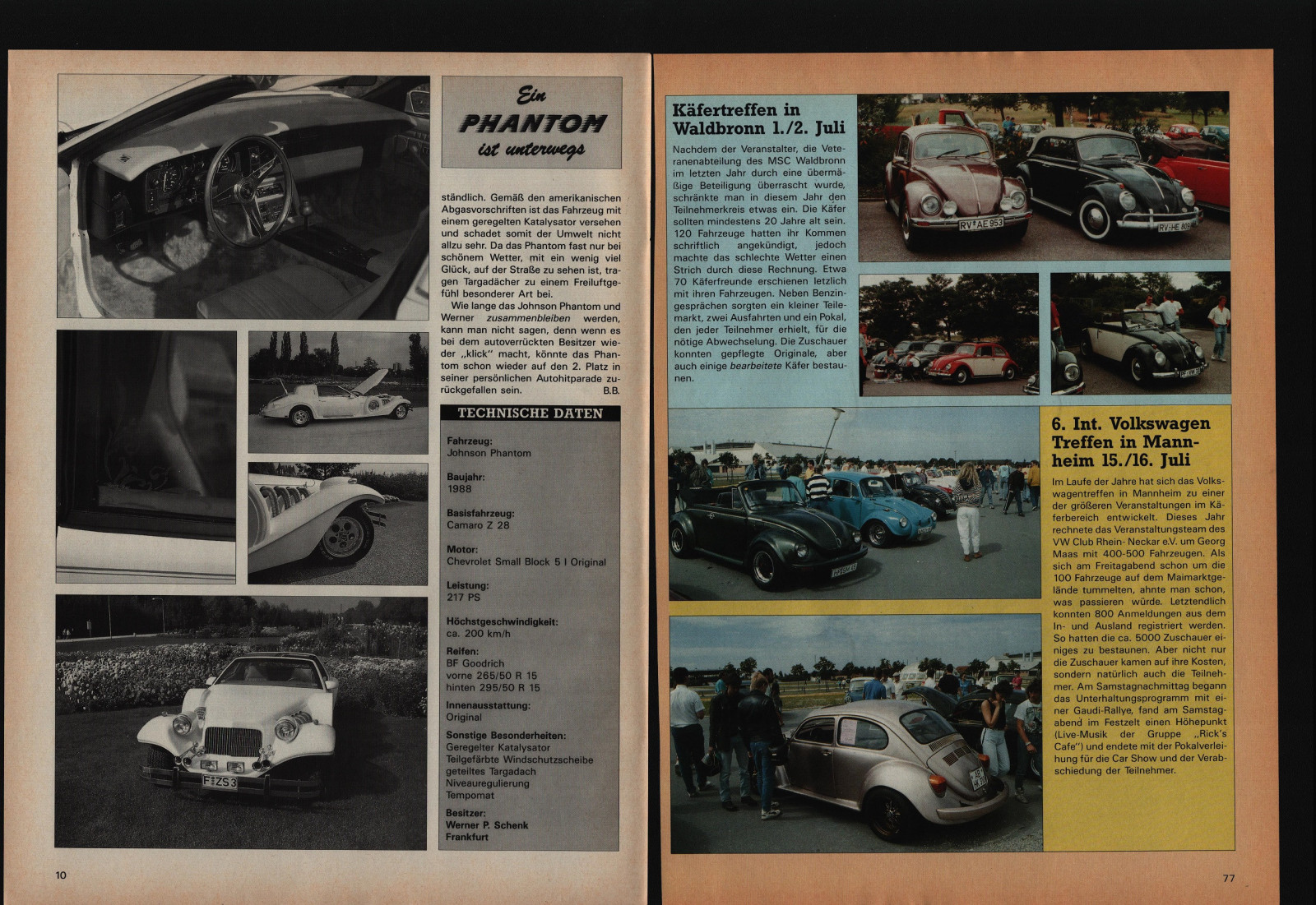 Foto-Erinnerungen an die Vergangenheit 1921 > 1990: