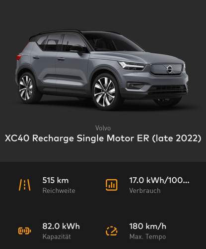 Volvo XC40 Extended Range