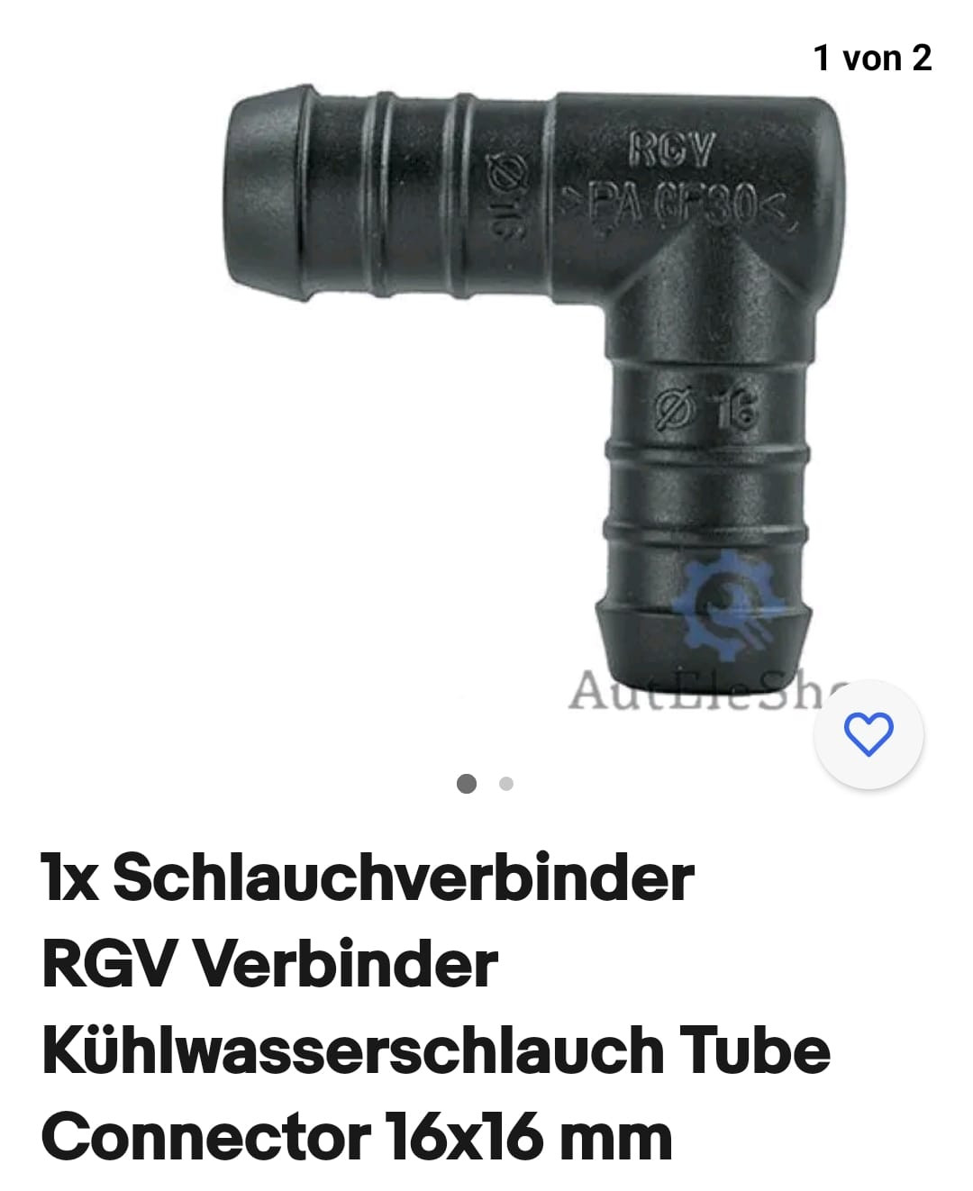 Omega B - Z22XE - Patentverbinder am Wärmetauscher