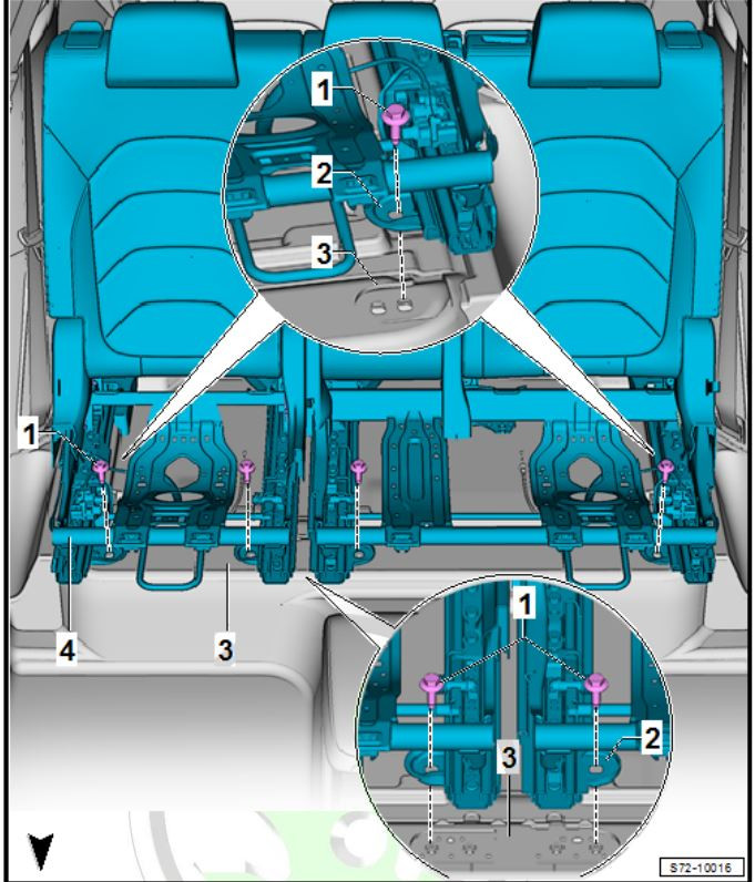 Kann man die Rücksitze beim 5 Sitzer ausbauen