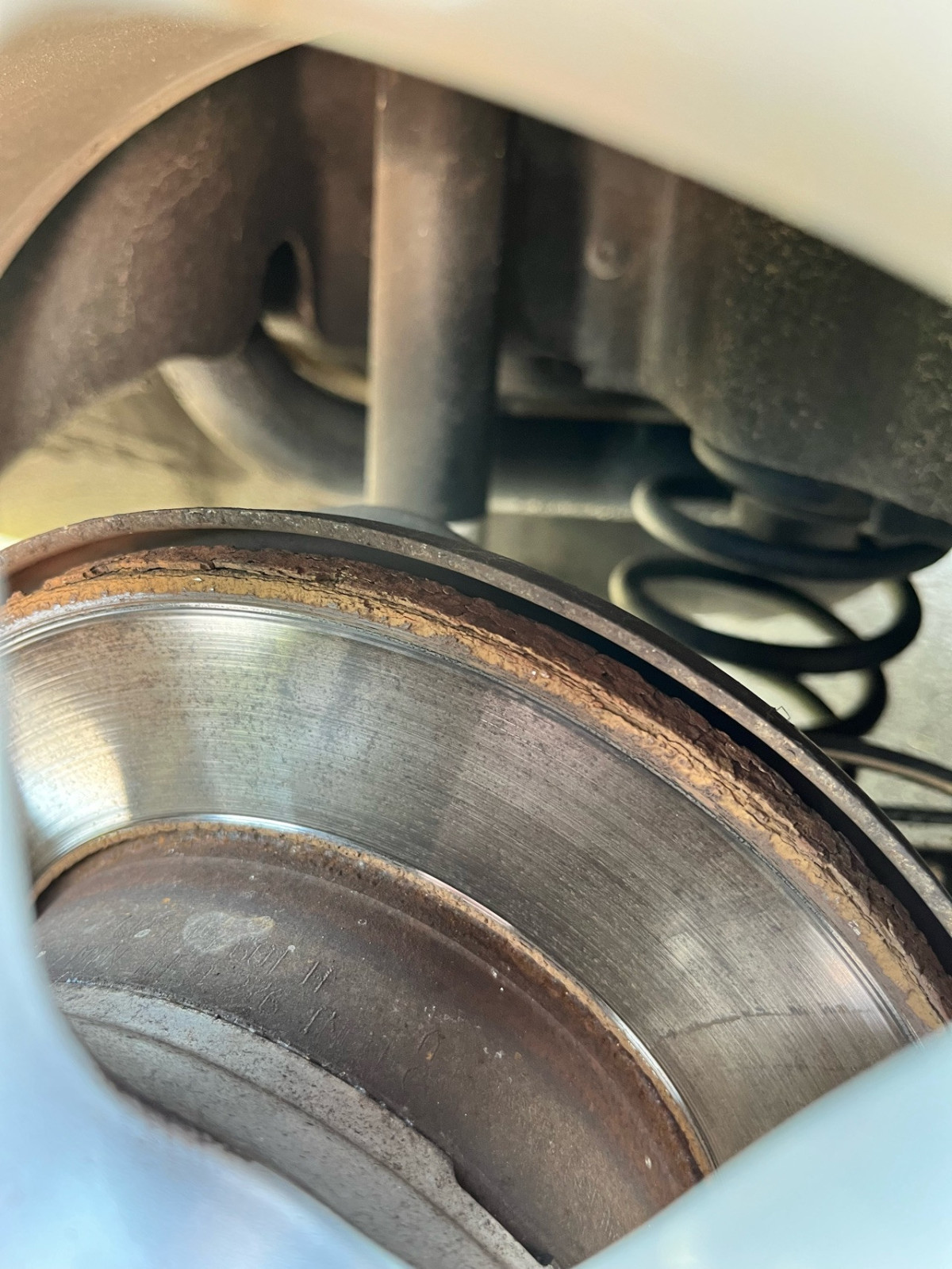 Rost an den Bremsscheiben