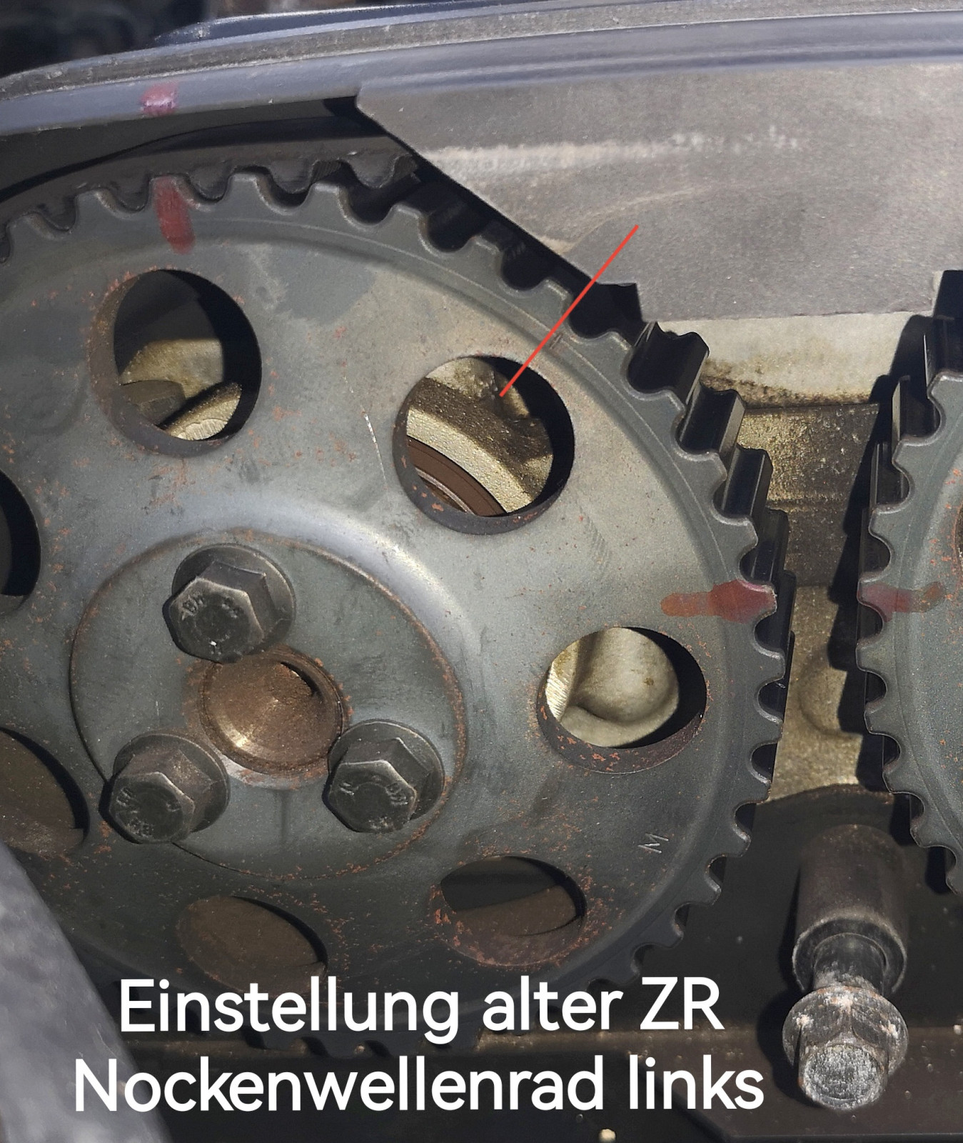 Mein Motor Volvo V70 (L) klackert nach dem Zahnriemenwechsel