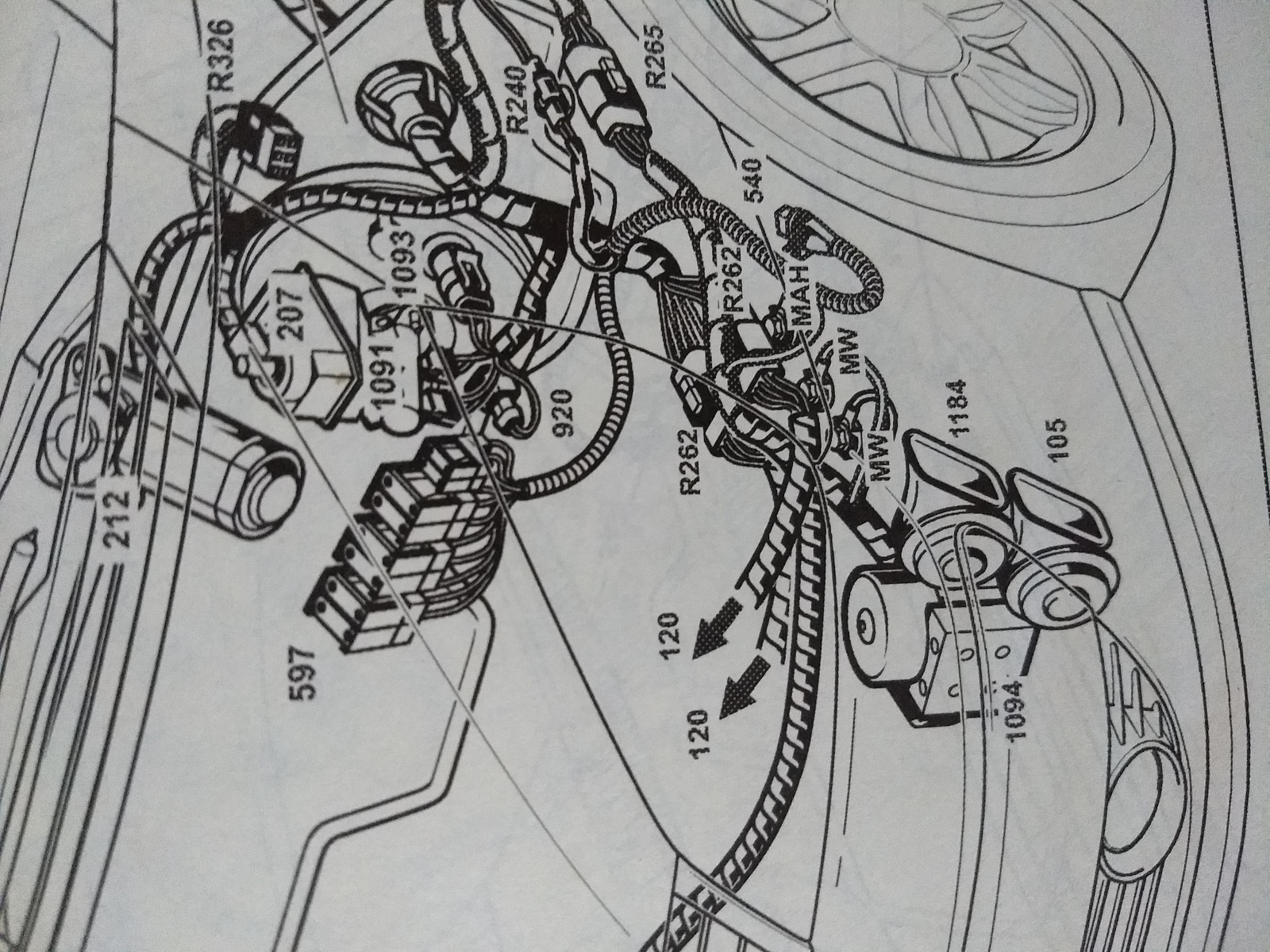 ElektronikTeufel Espace 4 2.2 G9T 742 Stecker im motorraum