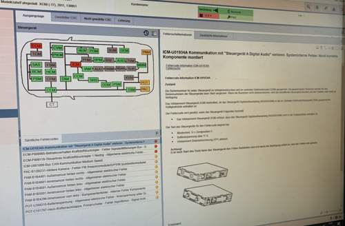 Fehlerspeicher vor der Codierung