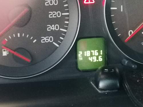 Km stand und die Dreieckige Leuchte