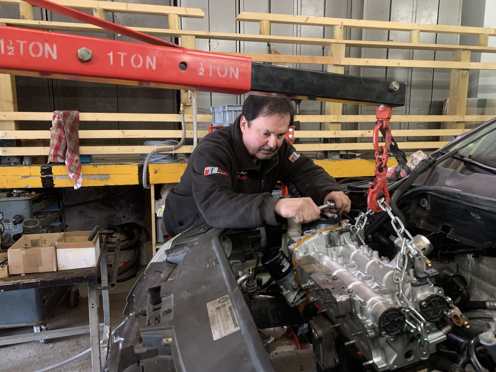 Zylinderkopfausbau 1.4 TSI