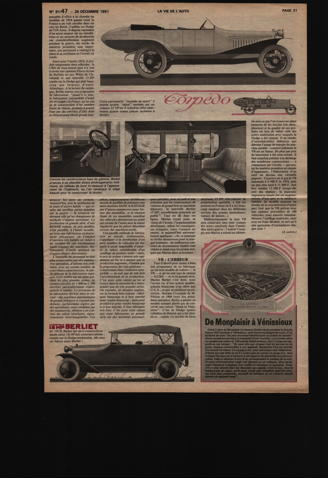 Foto-Erinnerungen an die Vergangenheit 1921 > 1990: