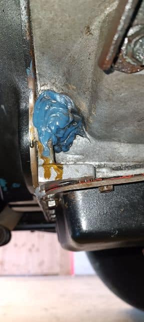 1979 Buick Riviera komische "Schmiermasse" am Getriebe