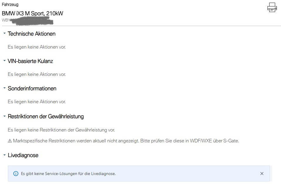 BMW iX3 - Wartezimmer