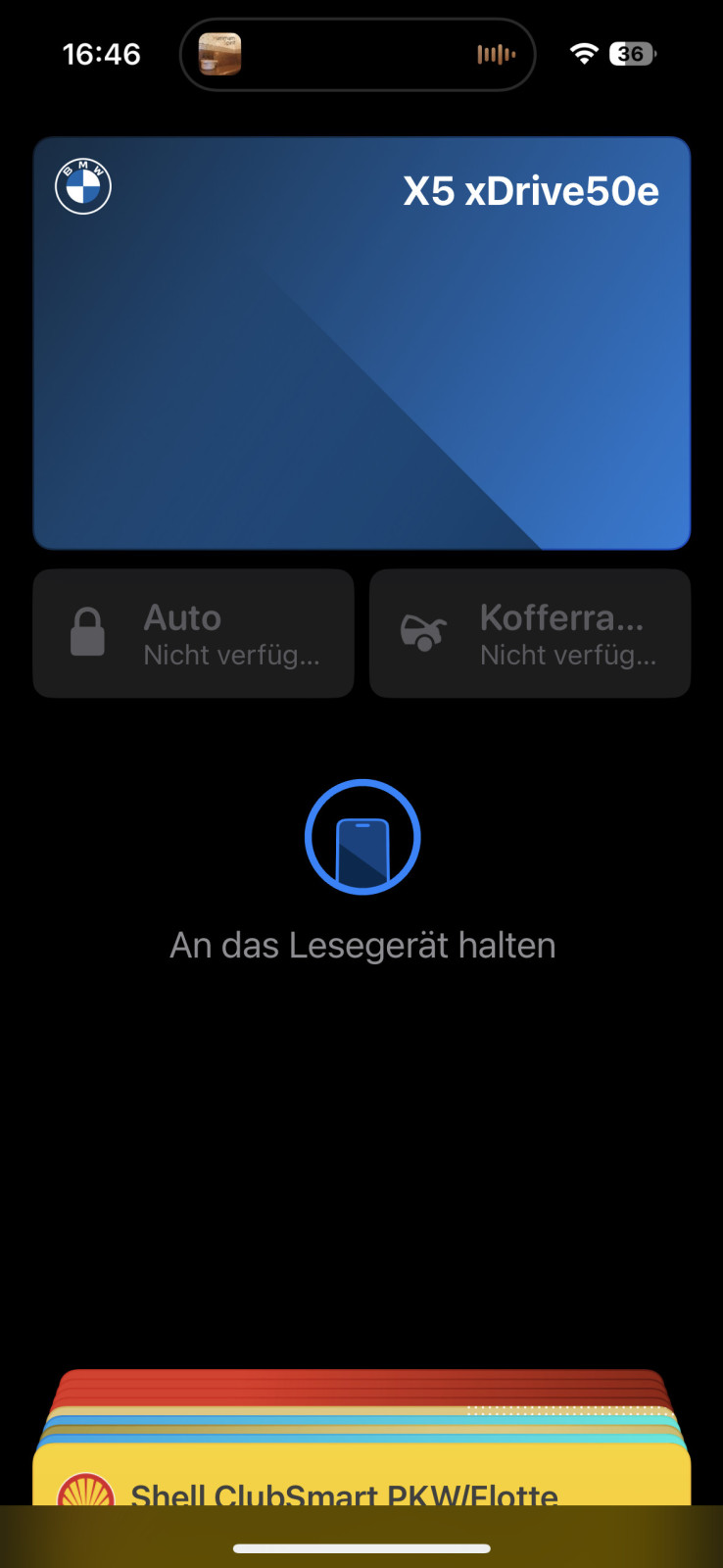 Digital Key - Invite fehlt