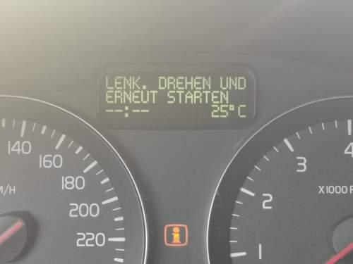 Volvo V50 lässt sich nicht starten