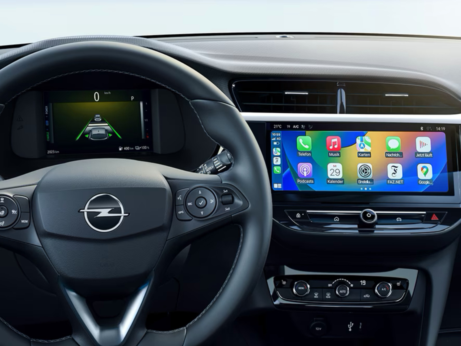 Opel Corsa F Apple CarPlay Fullscreen?