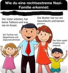 Die typische “Nazifamilie”.