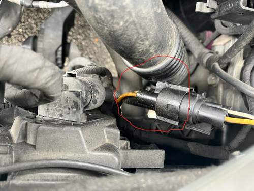 Schlauch durchgescheuert