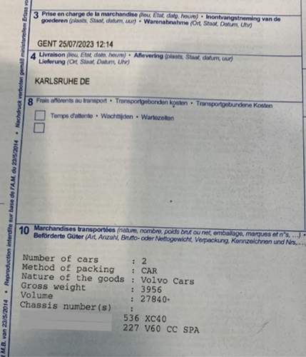 XC40 PE ER Auslieferungspapier