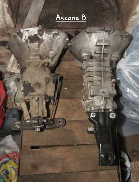 Manat B, 1.9 l GTE (12/1975): Umbau 4-Gang-Getriebe auf Getrag 240 5-Gang