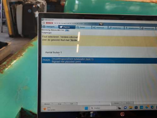 Fehlermeldung aus der Werkstatt