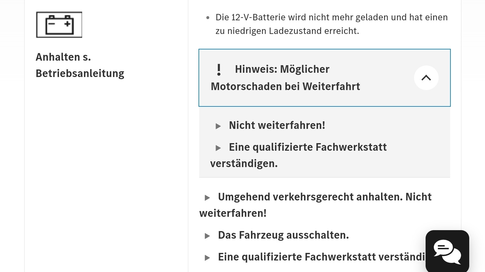 Fehlermeldung C Klasse W206